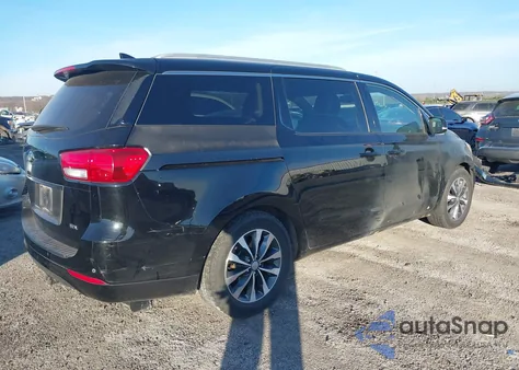 2016 Kia Sedona Sx из США, поврежденный, VIN KNDMC5C16G6128860